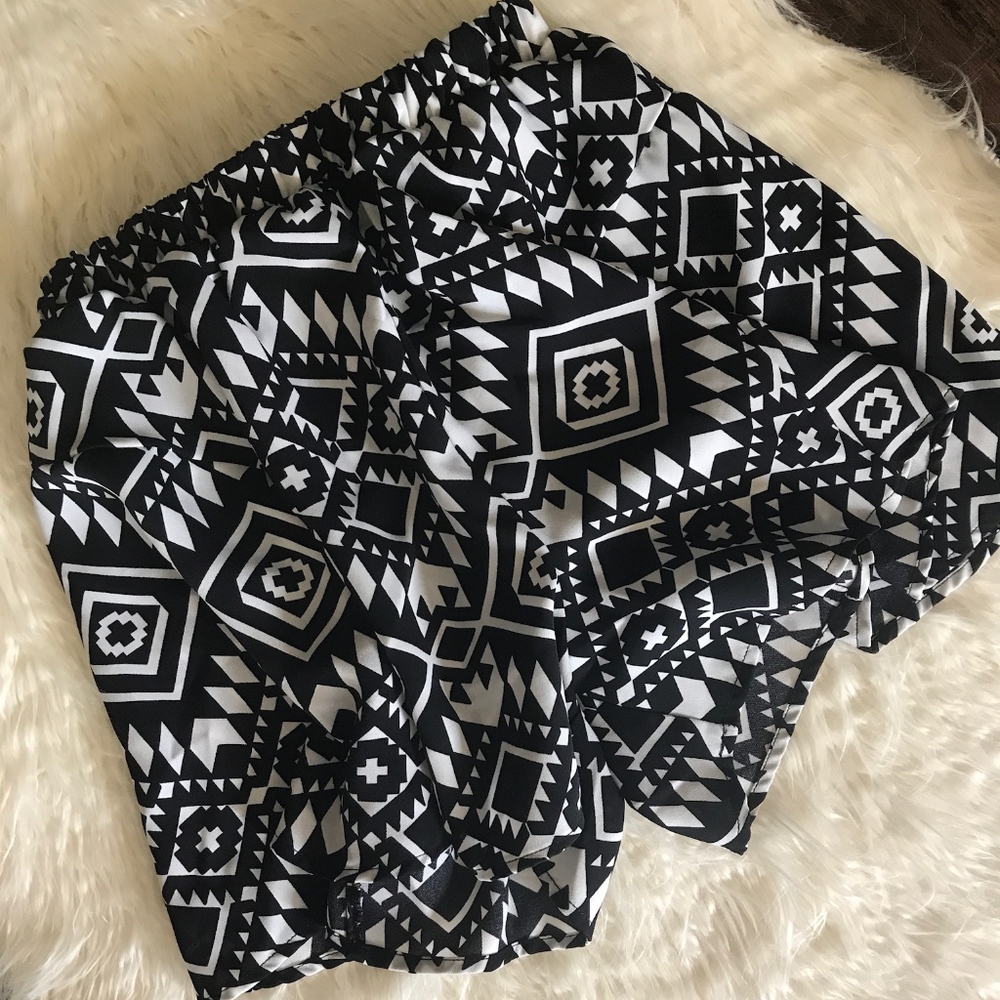 Aztec Printed Shorts
